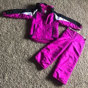 Girls Snow Ski Suit 7/8